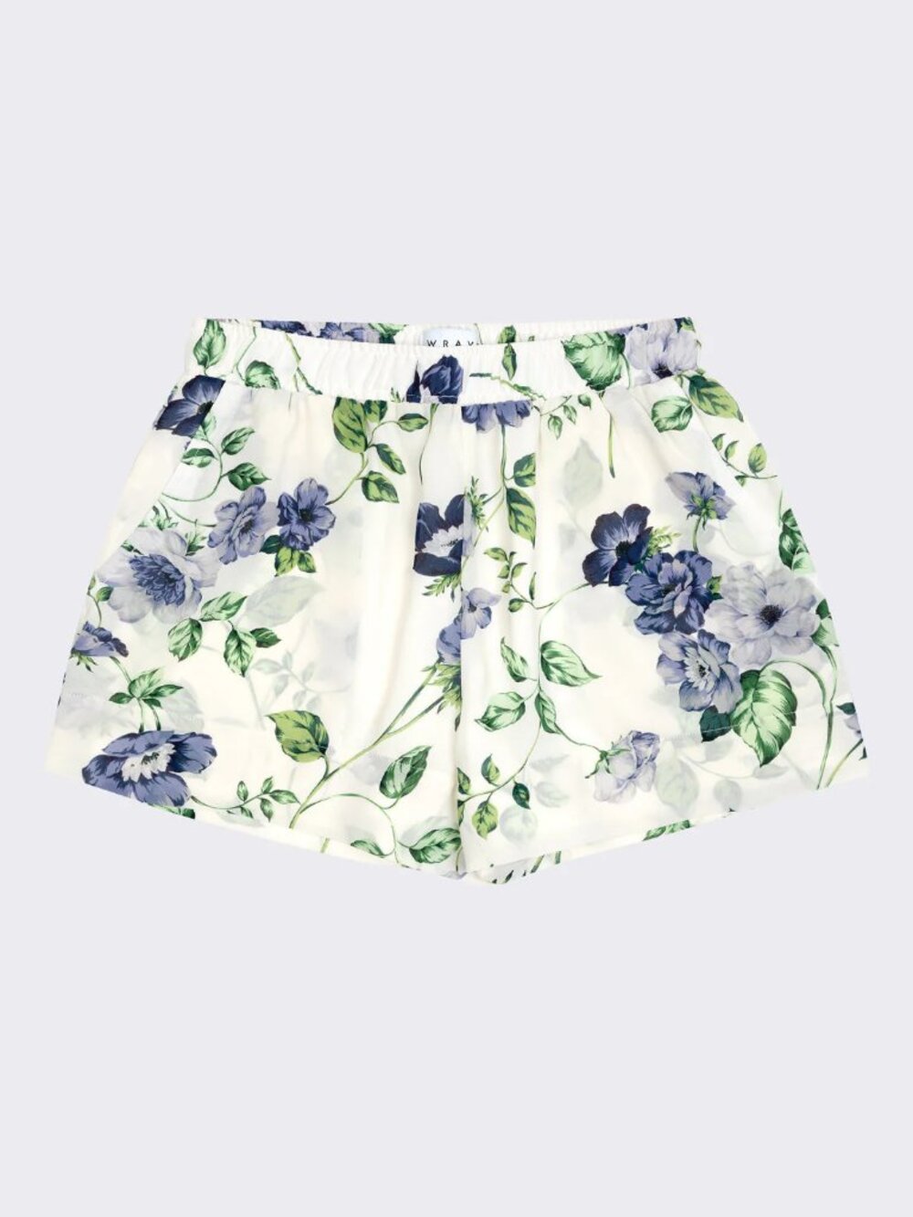 Wray NYC Blue Floral Indigoletta Rose Ruth Short Sz 3XL Plus